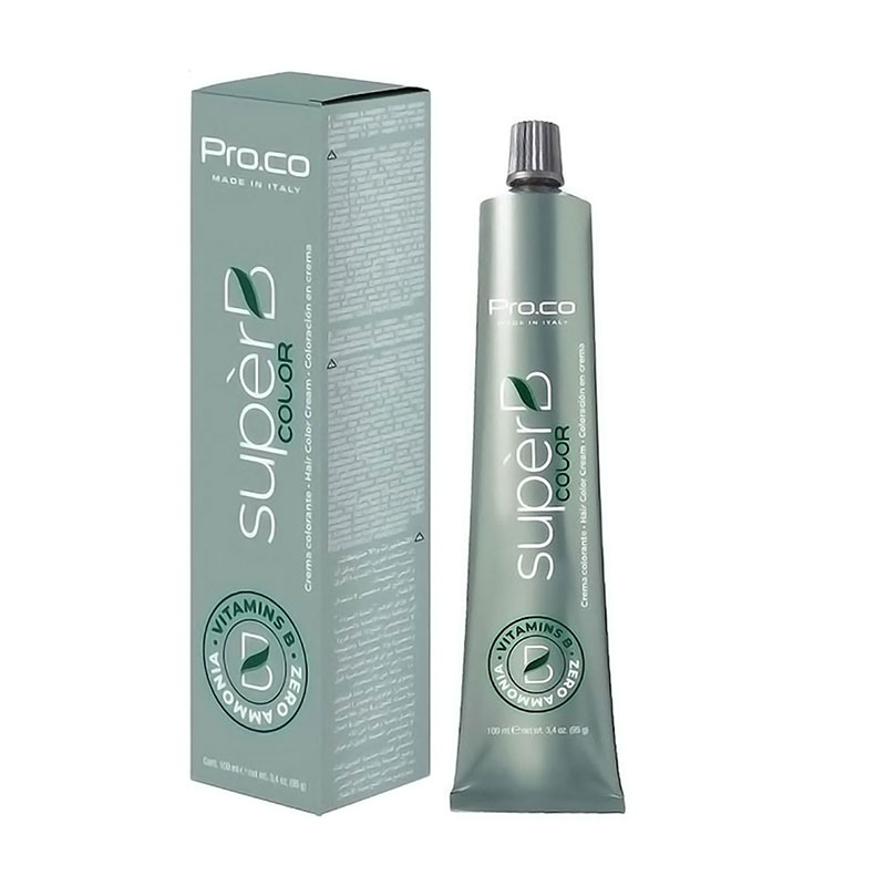 Безаміачна фарба для волосся Pro.co Super B Hair Color Cream 8/3, 100 мл
